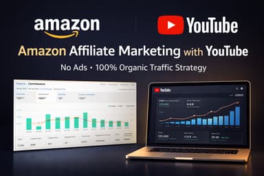 Amazon Affiliate Marketing with YouTube No Ads, Organic Traffic